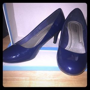 Navy Blue Heels